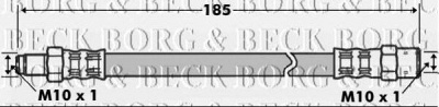 BORG & BECK bbh6026 -  Тормозной шланг